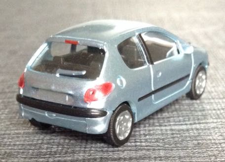 Peugeot 206  toy car collectible - Main Image 2