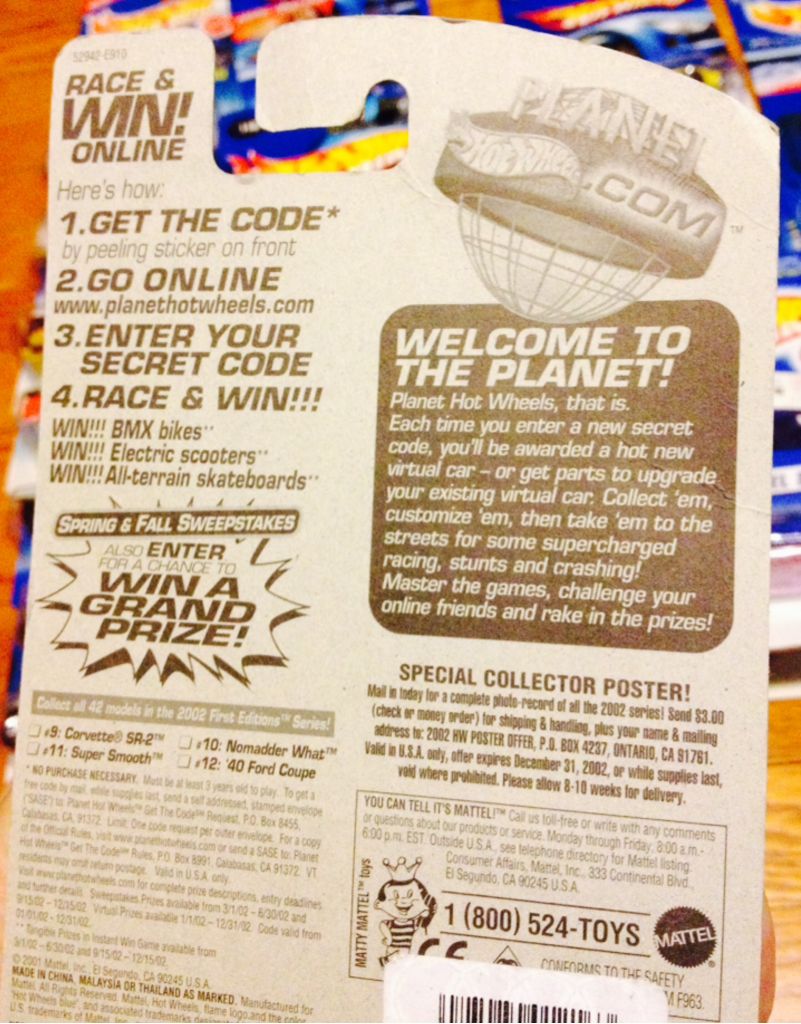 Corvette SR2 - 2002 First Editions toy car collectible - Main Image 2