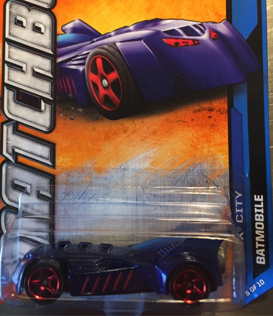 Batmobile: The Brave And The Bold - MBX City toy car collectible - Main Image 1