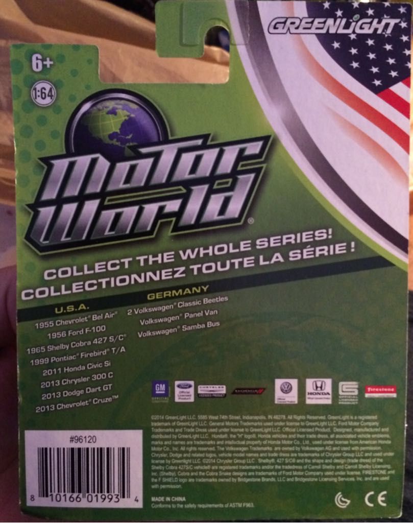 Greenlight 1999 Pontiac Firebird T/A - Motor World American Edition Series 8 toy car collectible - Main Image 2