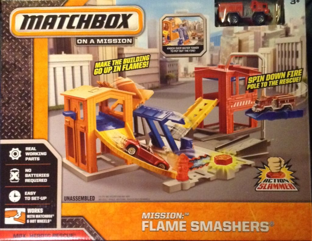 Blaze Blaster - Matchbox On A Mission Flame Smashers toy car collectible - Main Image 2