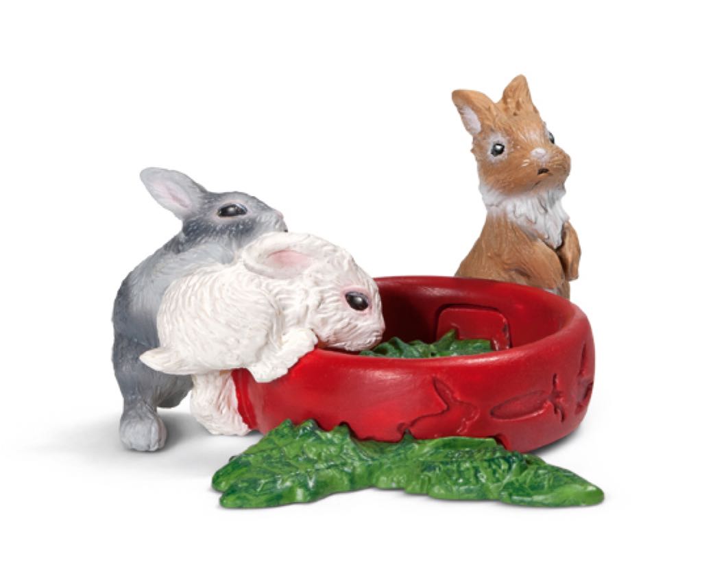 Baby Rabbits - Rabbits toy car collectible - Main Image 1