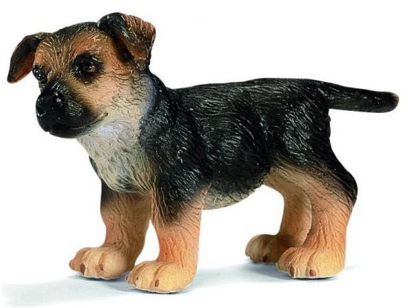 German Shepherd Puppy - Dog toy car collectible - Main Image 1
