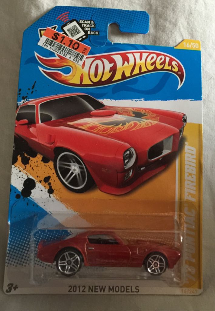 ’73 Pontiac Firebird - 2012 New Models toy car collectible - Main Image 1