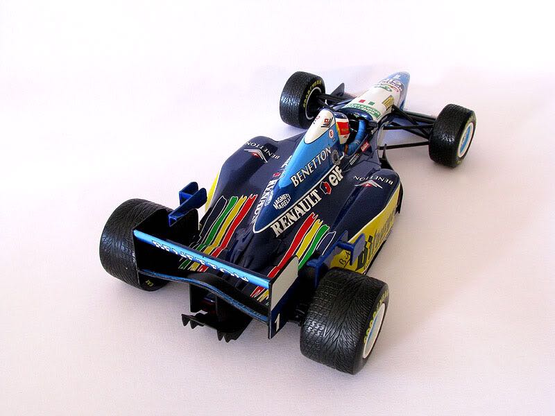 Benetton B195 - Michael Schumacher  - Minichamps toy car collectible - Main Image 2