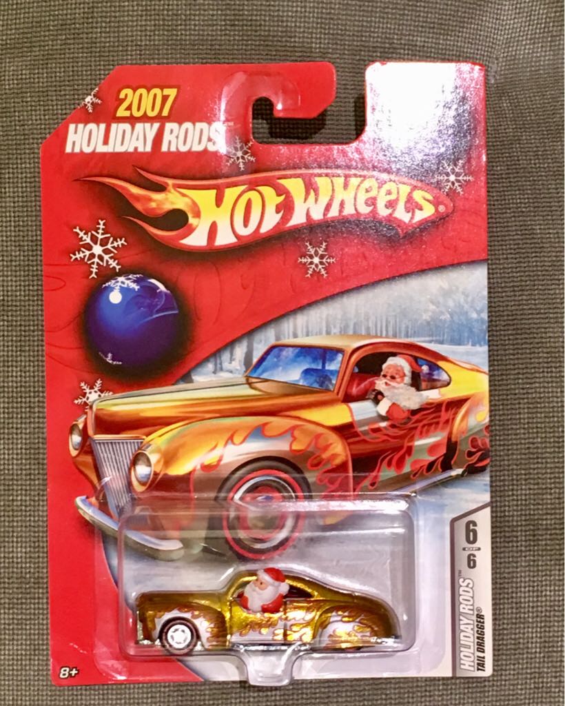2007 Holiday Hot Rods: Plymouth Barracuda Funny Car - 2007 Holiday Rods toy car collectible - Main Image 2