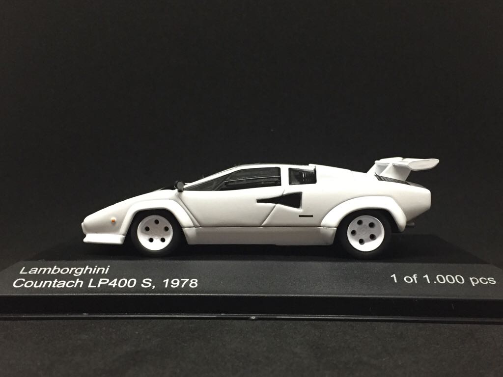 Lamborghini Countach - White Box toy car collectible - Main Image 2