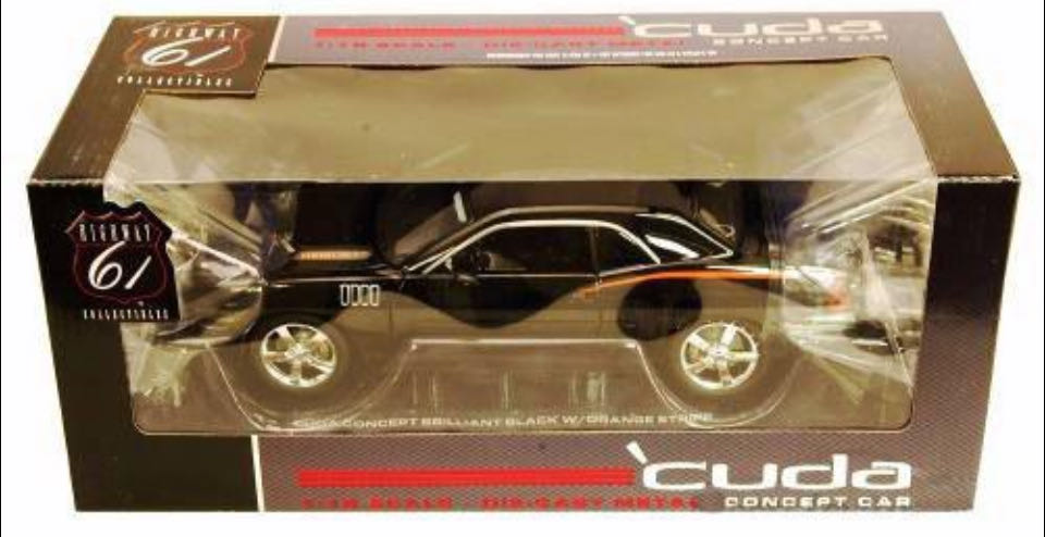 Plymouth Cuda Highway 61 - Cuda Concept Car toy car collectible - Main Image 3