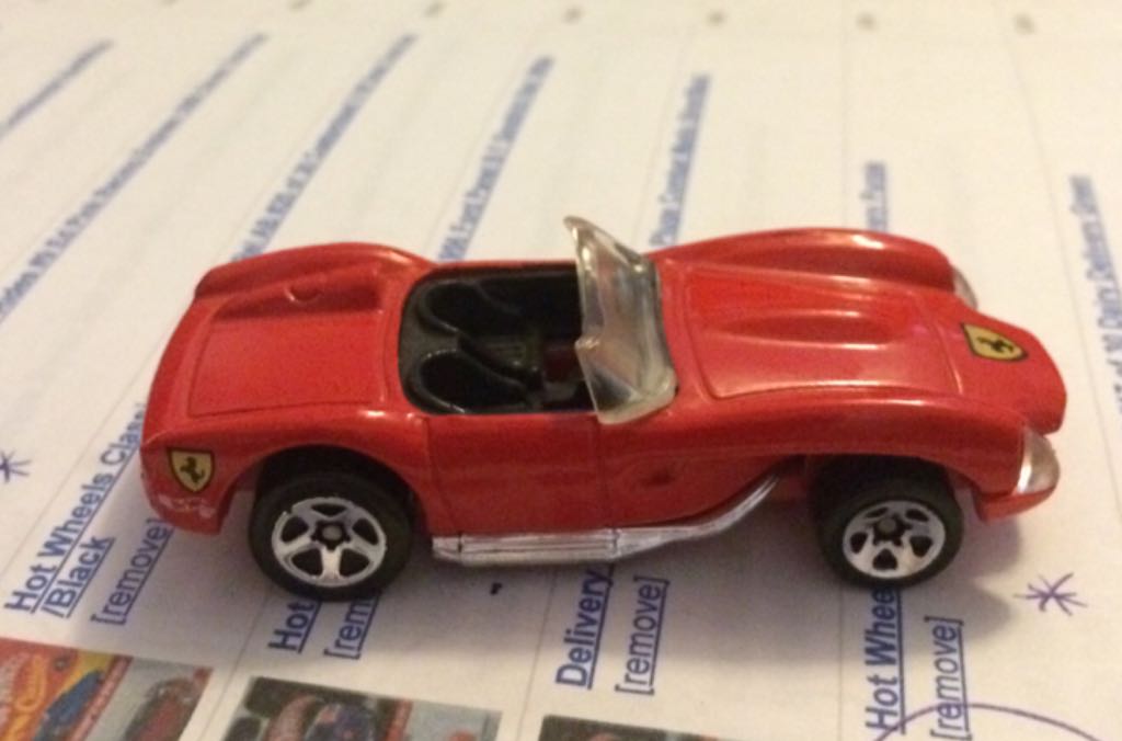 Ferrari 250 Testa Rosa Convertible, Red - Show Biz toy car collectible - Main Image 1