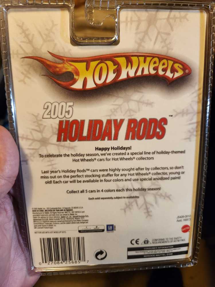 Holiday Rods 2005: 1949 Mercury Convertible - 2005 Holiday Rods toy car collectible - Main Image 3