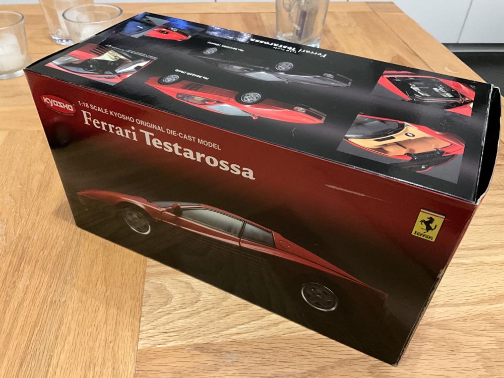 Ferrari Testarossa - Mini Monster Wheels toy car collectible - Main Image 3