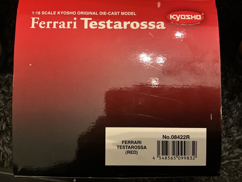 Ferrari Testarossa - Mini Monster Wheels toy car collectible - Main Image 4