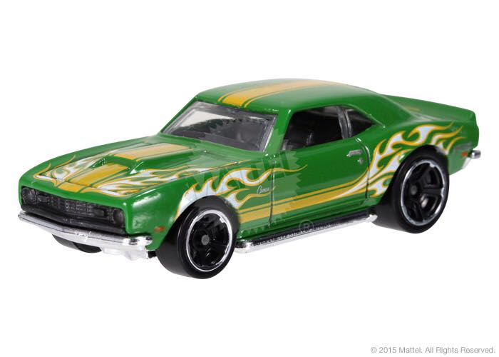 6/10 ‘68 Copo Camaro - 2015 - HW Workshop - Heat Fleet toy car collectible - Main Image 2