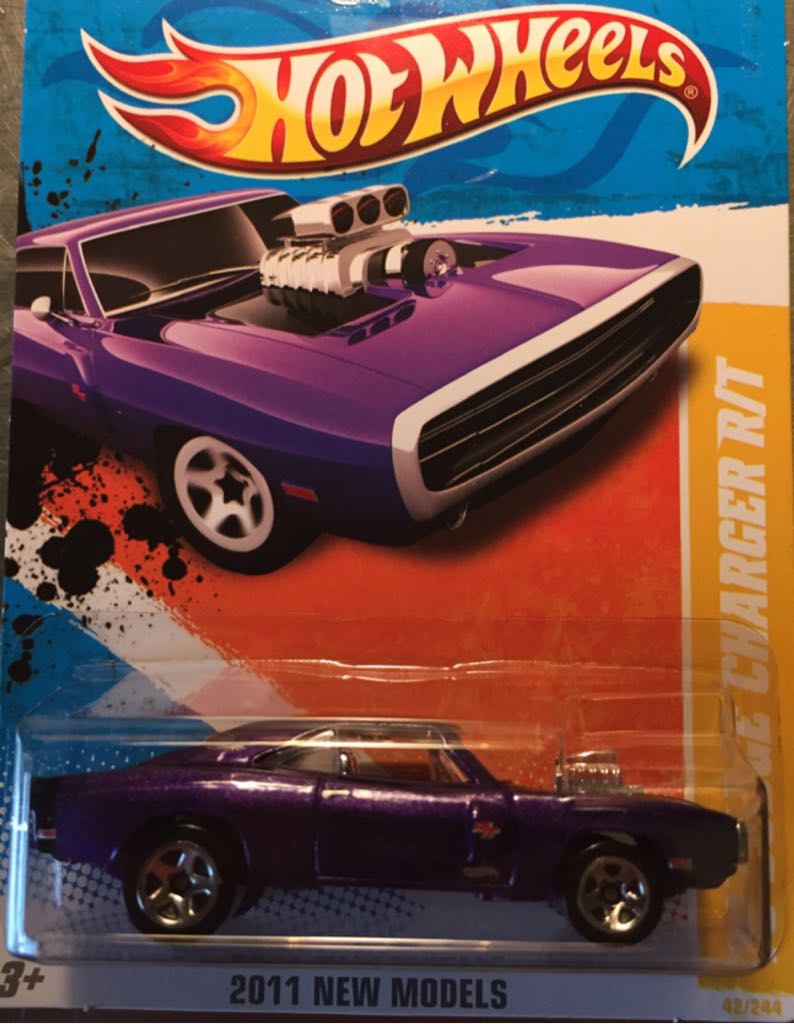 1970 Dodge Charger R/T Purple - New Models toy car collectible - Main Image 1