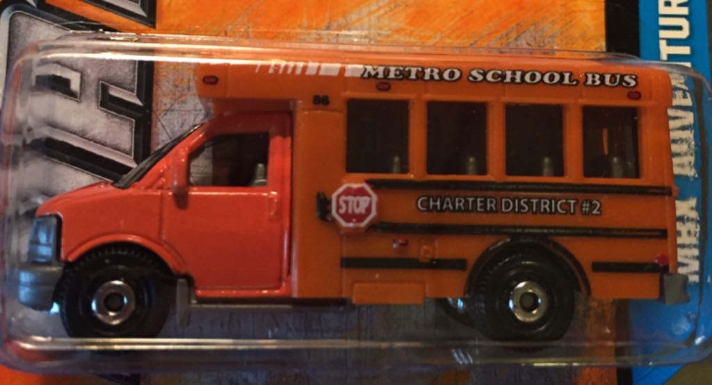 GMC Bus - MBX Adventure City toy car collectible - Main Image 2