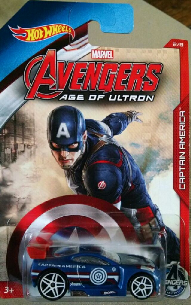 CAPTAIN AMERICA - Avengers Age Of Ultron toy car collectible - Main Image 1