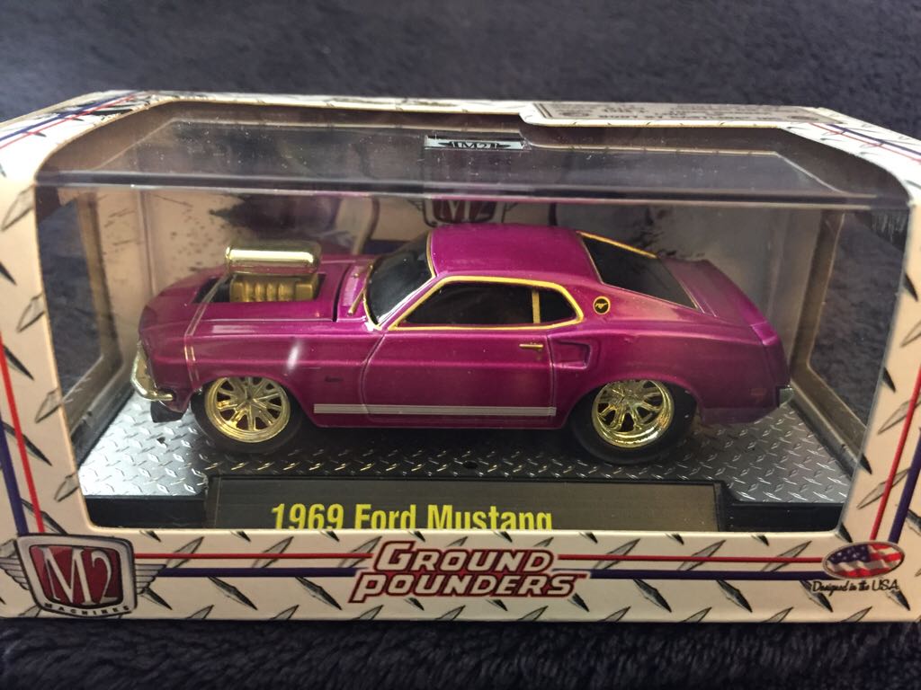 1969 Ford Mustang - Ground Pounders toy car collectible - Main Image 1