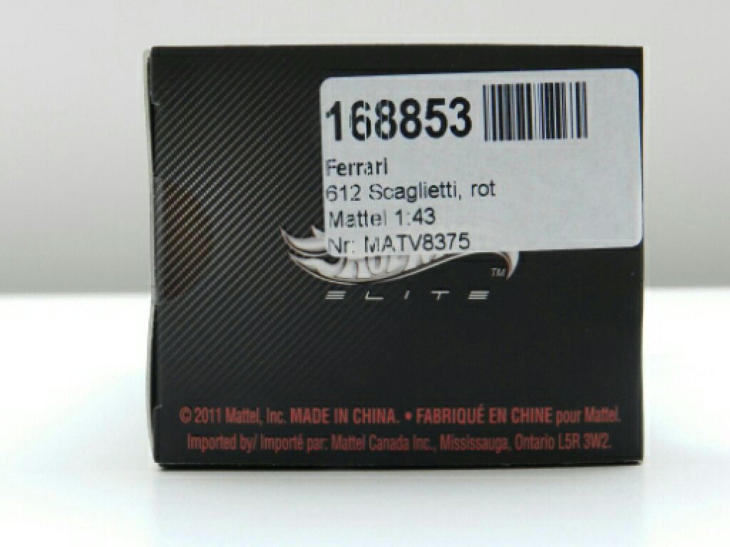 2004 Ferrari 612 Scagletti - Ferrari toy car collectible - Main Image 1