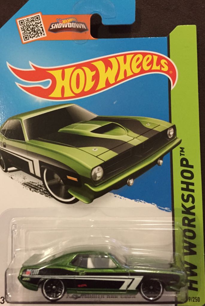 Hotwheels ’70 Plymouth AAR CUDA toy car collectible - Main Image 1