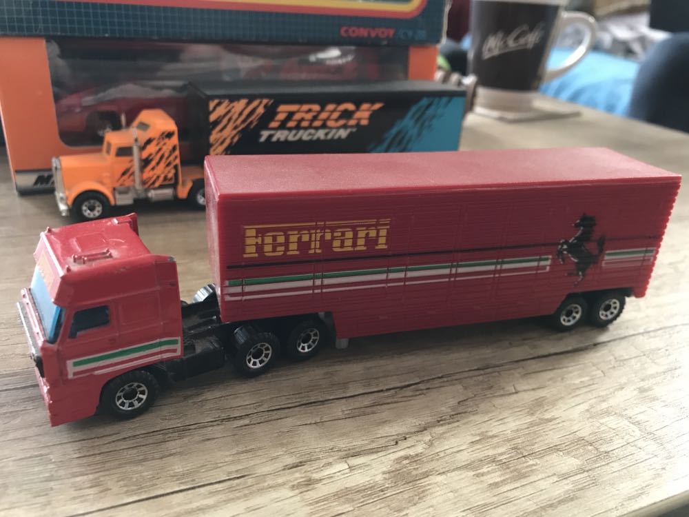 DAF 3500 Space Cab - MBX Coca Cola toy car collectible - Main Image 2