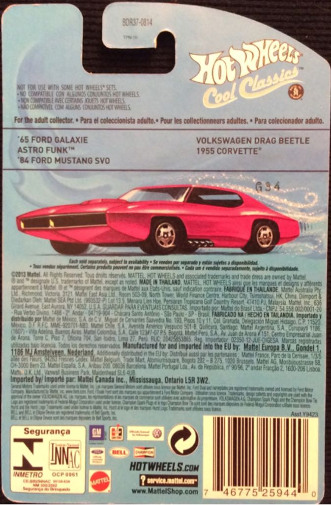 Ford Galaxie ‘65 - Cool - Classics - 0025 - Hot Wheels Cool Classics toy car collectible - Main Image 2