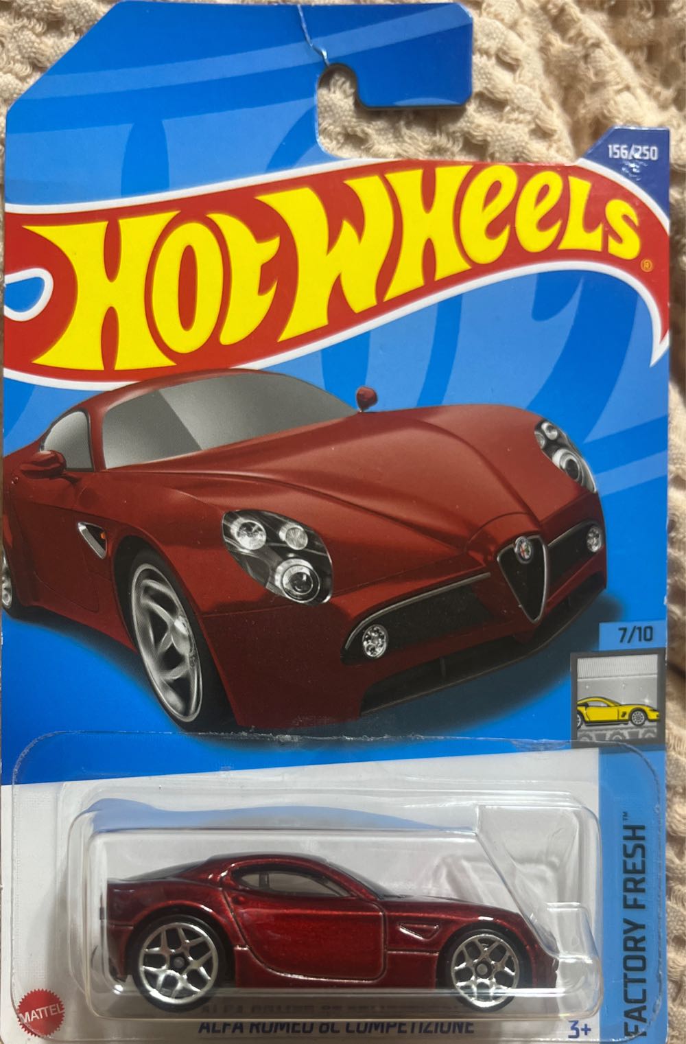 Alfa Romeo 8C Competizione  toy car collectible - Main Image 3