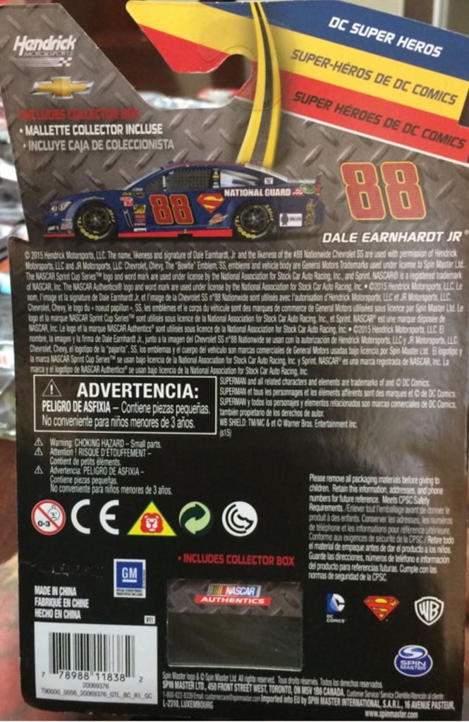 Dale Earnhardt Jr - Nascar Authentics toy car collectible - Main Image 2