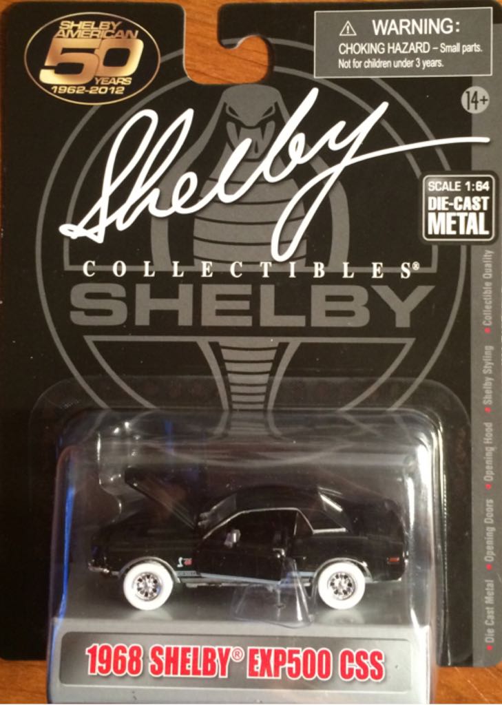 1968 Shelby EXP500 CSS - Shelby Collectibles toy car collectible - Main Image 1