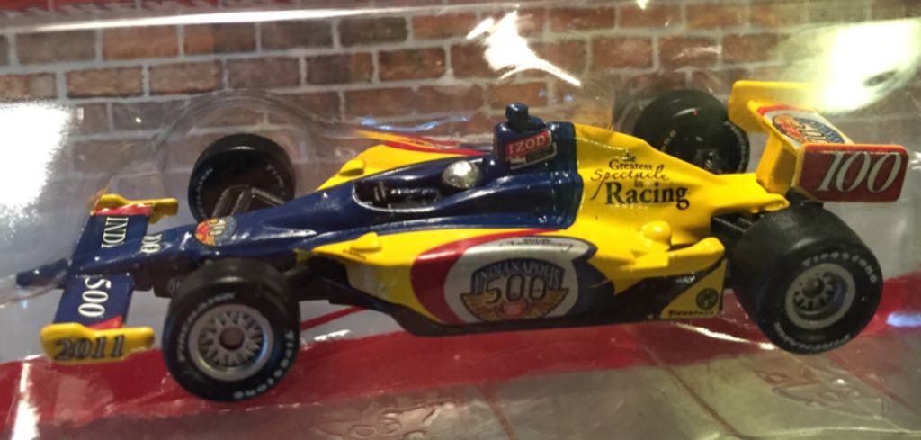 Indycar Racer - HW Real Riders toy car collectible - Main Image 2