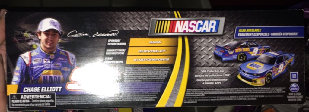 Nascar 9 Napa Auto Parts - Nascar Authentics toy car collectible - Main Image 2