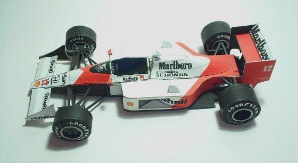 Mclaren Honda MP4-4 Prost - F1 toy car collectible - Main Image 2