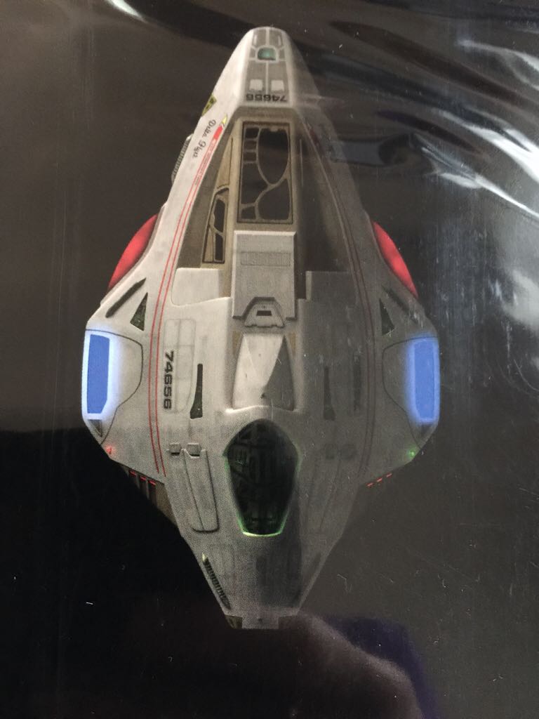 Starfleet Delta Flyer - The Official Starships Collection toy car collectible - Main Image 2