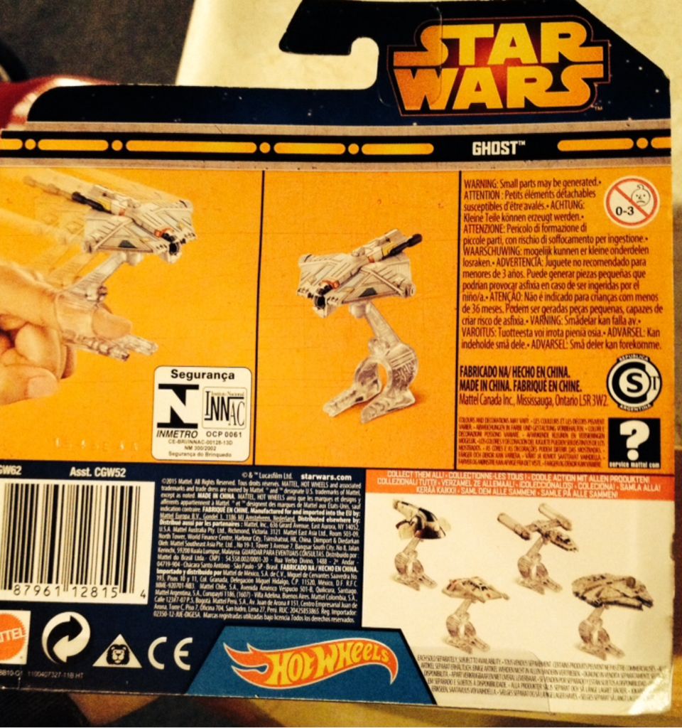 Ghost - Hot Wheels Starships toy car collectible - Main Image 2