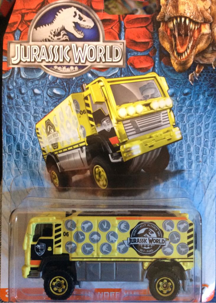 Matchbox Desert Thunder V16 - Jurassic World toy car collectible - Main Image 1
