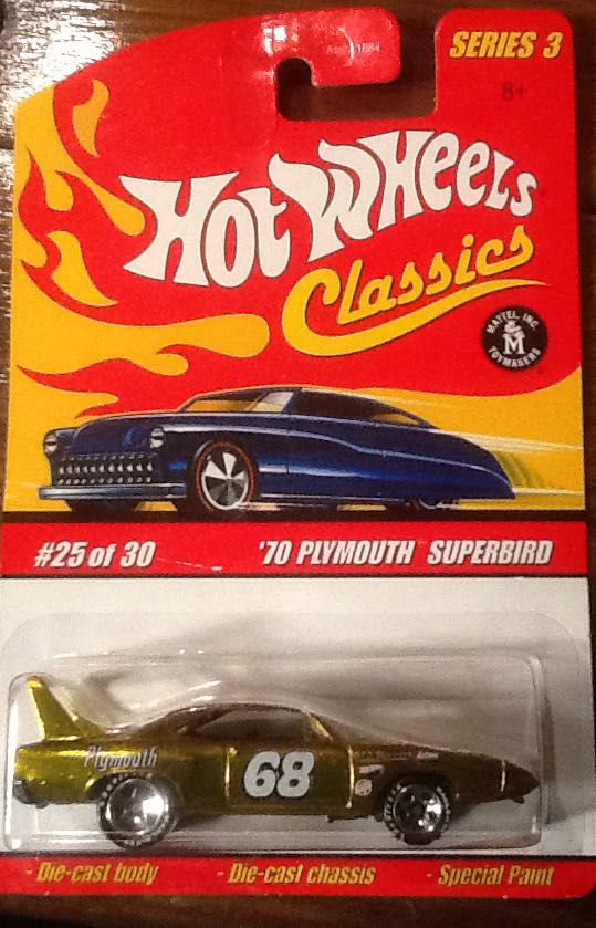 ’70 Plymouth Superbird - 2007 Hot Wheels Classics Series 3 toy car collectible - Main Image 1