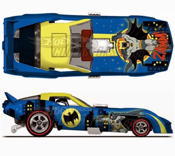 Pop Culture 2014 Batman - Pop Culture Batman TV Series toy car collectible - Main Image 2