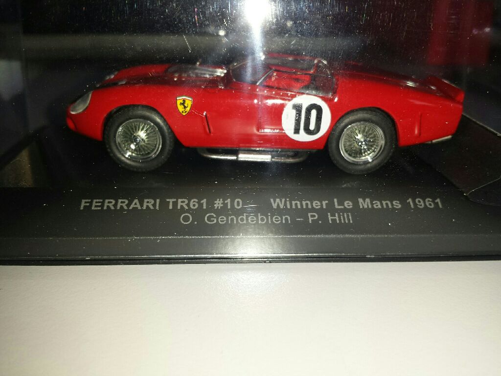 1961 Ferrari 250 TR LM 61  toy car collectible - Main Image 2