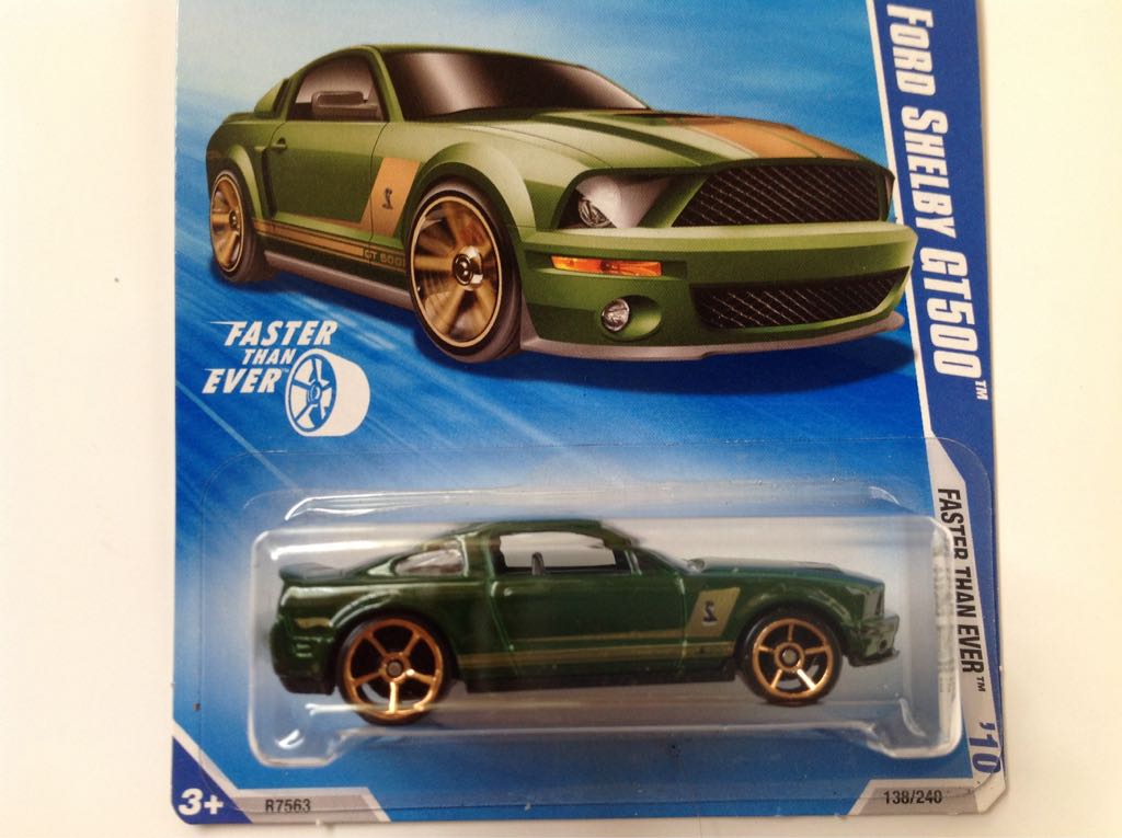’07 Ford Shelby GT500 - Faster Than Ever ’10 toy car collectible - Main Image 2