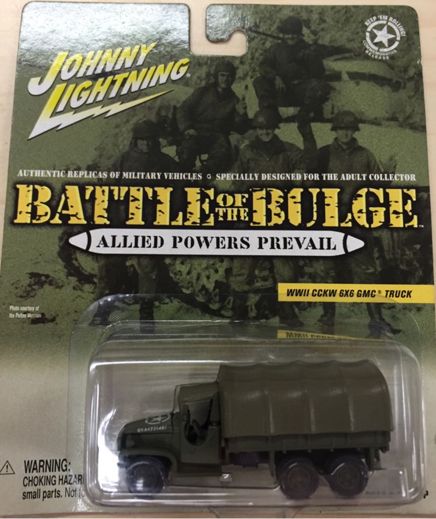 JL BOTB CCKW 6x6 GMC Truck - Battle Of The Bulge toy car collectible - Main Image 1