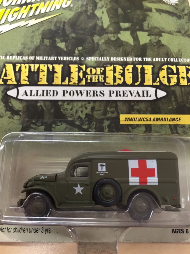 JL BOTB WC 54 Ambulance - Battle Of The Bulge toy car collectible - Main Image 2