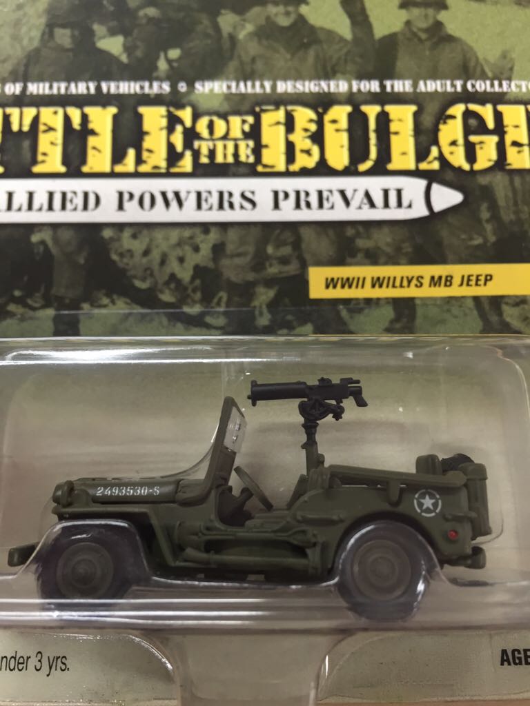 JL BOTB Jeep Willie’s MP - Battle Of The Bulge toy car collectible - Main Image 2