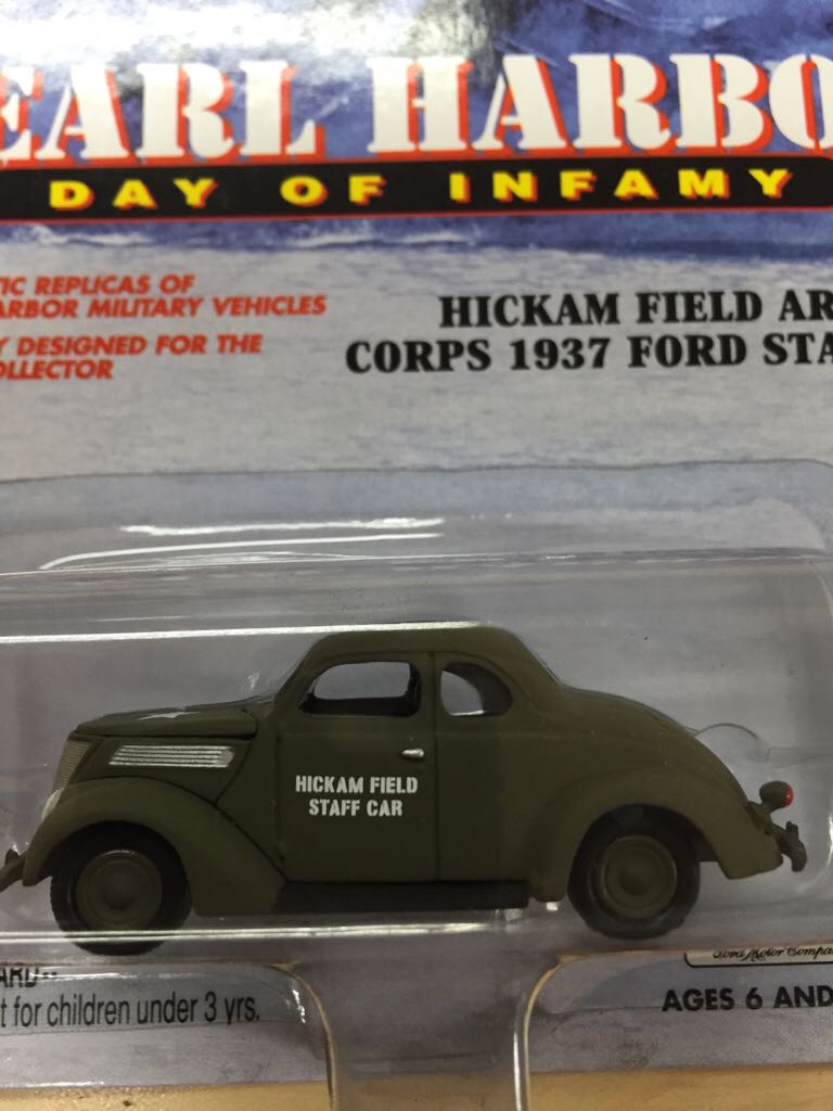 JL PH 1937 Ford Staff Car - Pearl Harbor toy car collectible - Main Image 2