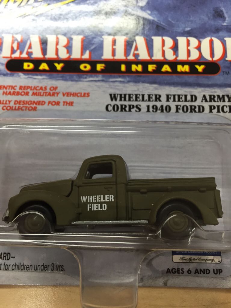 JL PH 1940 Ford Pick Up - Pearl Harbor toy car collectible - Main Image 2