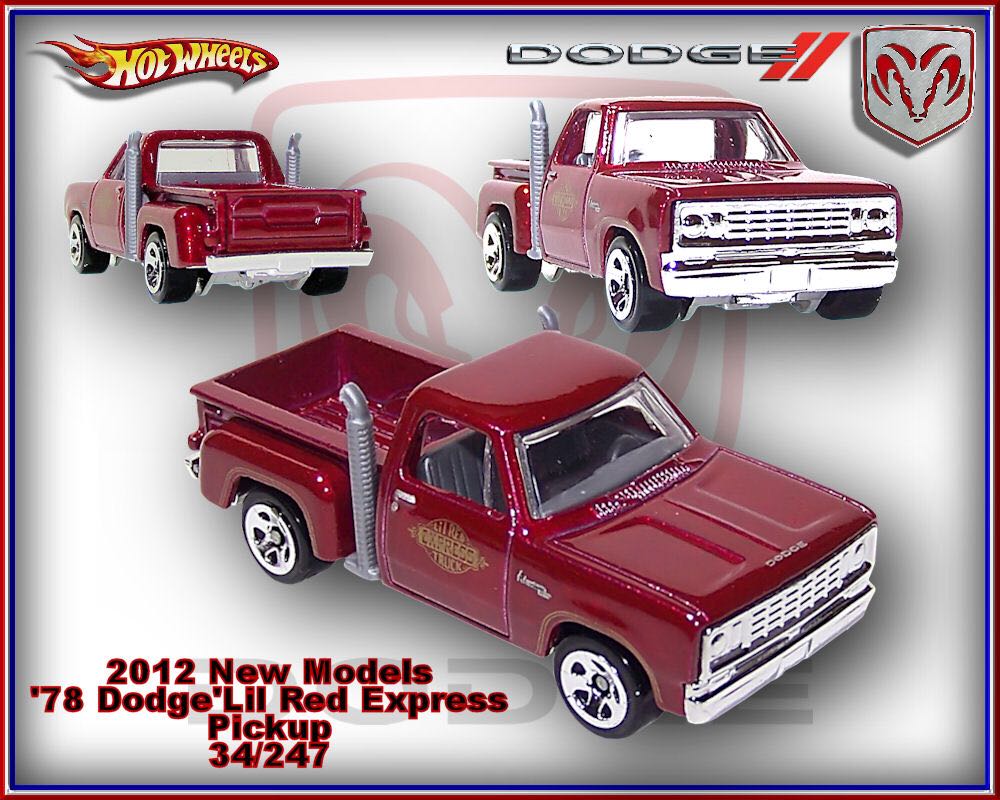 Dodge Li’l Red Express 1978 - HW New Models toy car collectible - Main Image 2