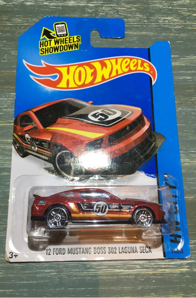’12 Ford Boss 302 Laguna Seca - HW City toy car collectible - Main Image 2