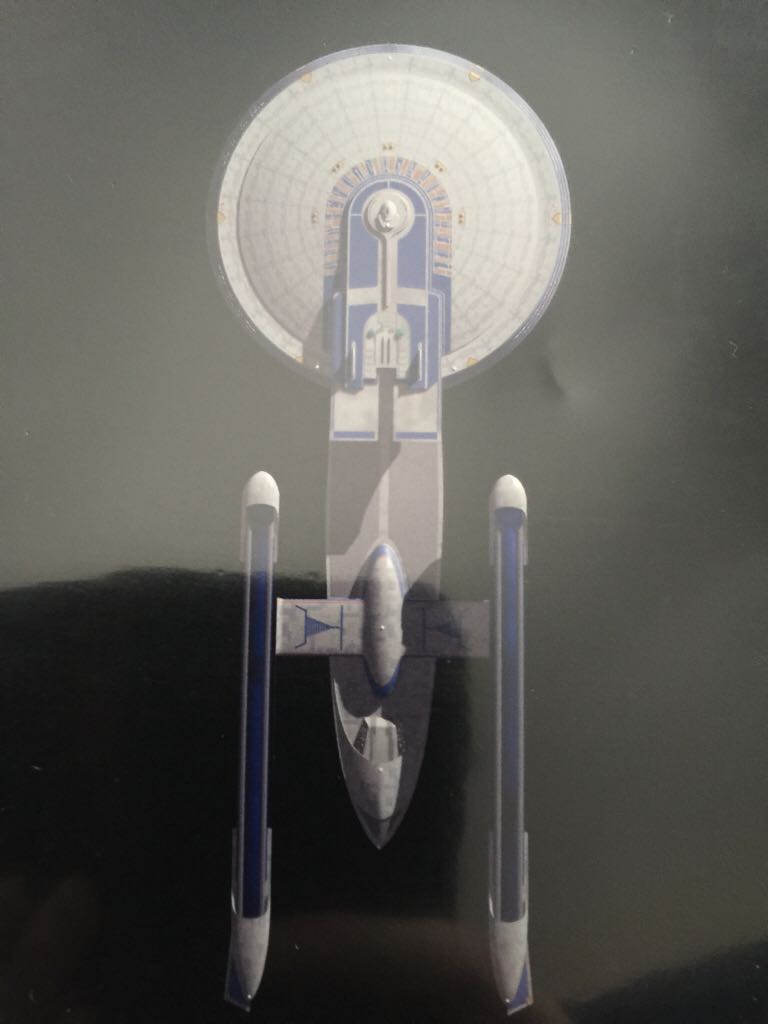 U.S.S. Excelsior NCC-2000 - The Official Starships Collection toy car collectible - Main Image 2