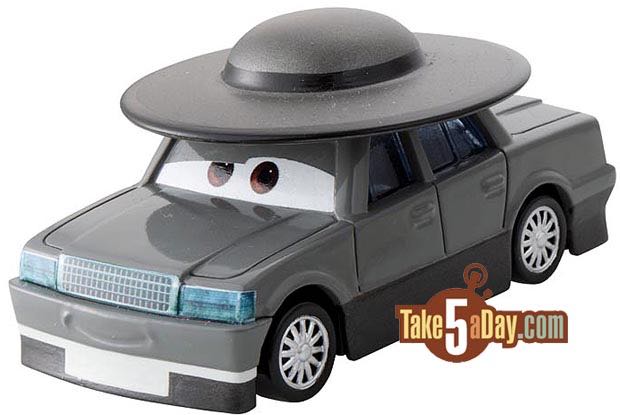 Father Burke - (2014 - World of Cars) RACE FANS (9) toy car collectible - Main Image 1