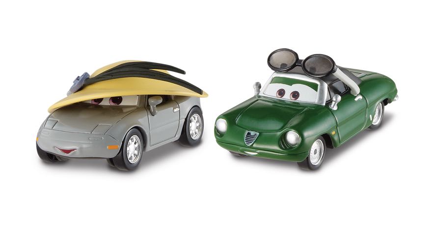 Carinne Cavvy - (2014 - World of Cars) RACE FANS (9) toy car collectible - Main Image 2