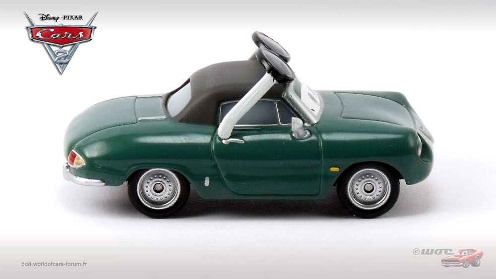 Carinne Cavvy - (2014 - World of Cars) RACE FANS (9) toy car collectible - Main Image 3