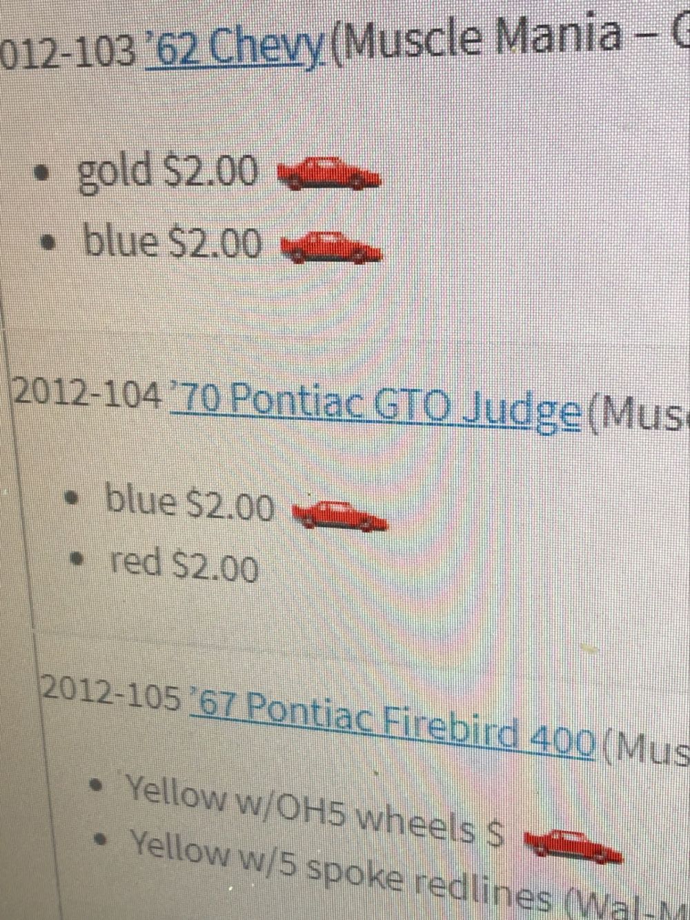 Pontiac GTO Judge, ’70 - 2012 Muscle Mania - GM toy car collectible - Main Image 3